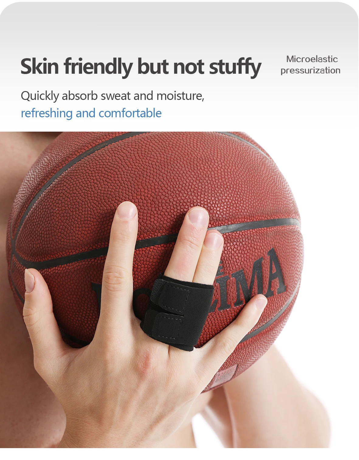 Moving Finger Guard Supports Fixed Pressurization Finger Sleeves