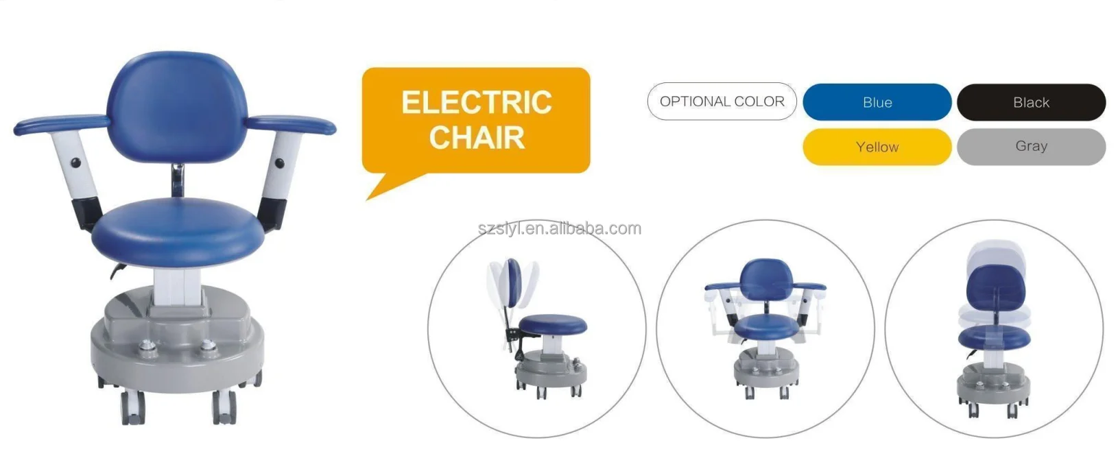 Multi-functional Hydraulic Gynecologic Surgery Table Electro- Hydraulic ENT Operating Table