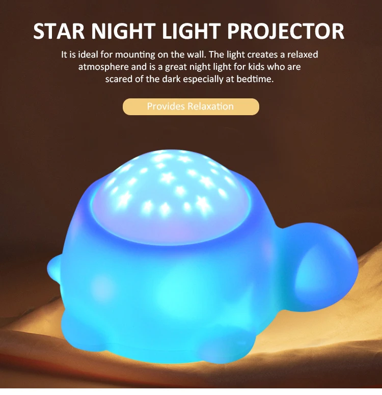 Portable Soft Light Led Sky Projector Small Cute Mini Star Moon Galaxy Night Light Baby Led Projection Lamps