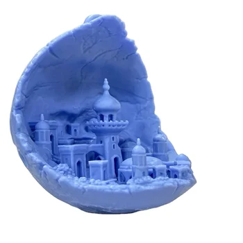 3D printed Moon City