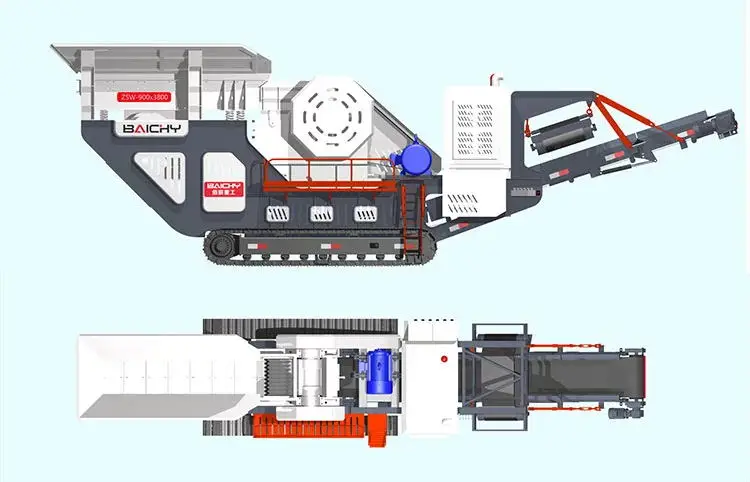 Crawler type mobile crusher price, Small Portable granite gravel rock stone jaw crusher machine, mobile concrete crushing plant