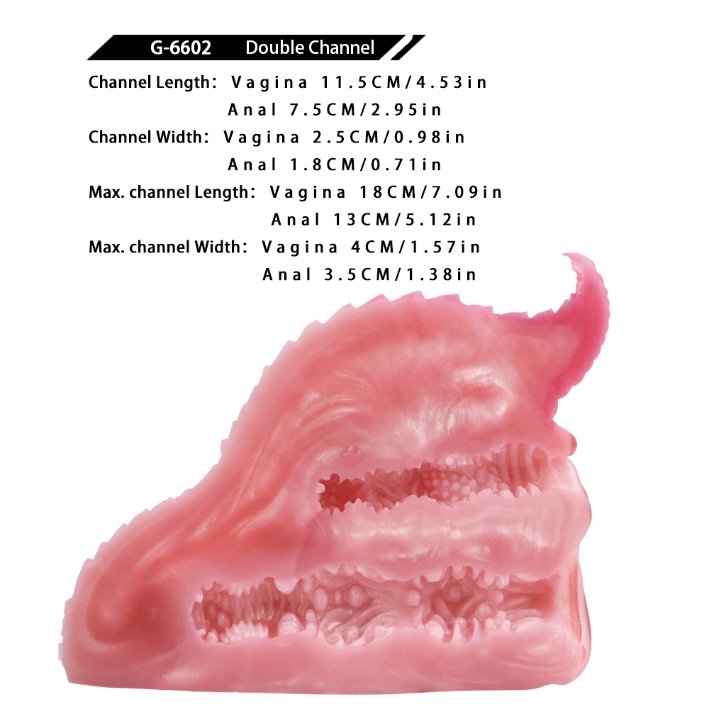 GEEBA Silicone Half Doll Animal Buttock Male Masturbator - Waterproof  Pocket Pussy for Adult Male Pleasure Toys