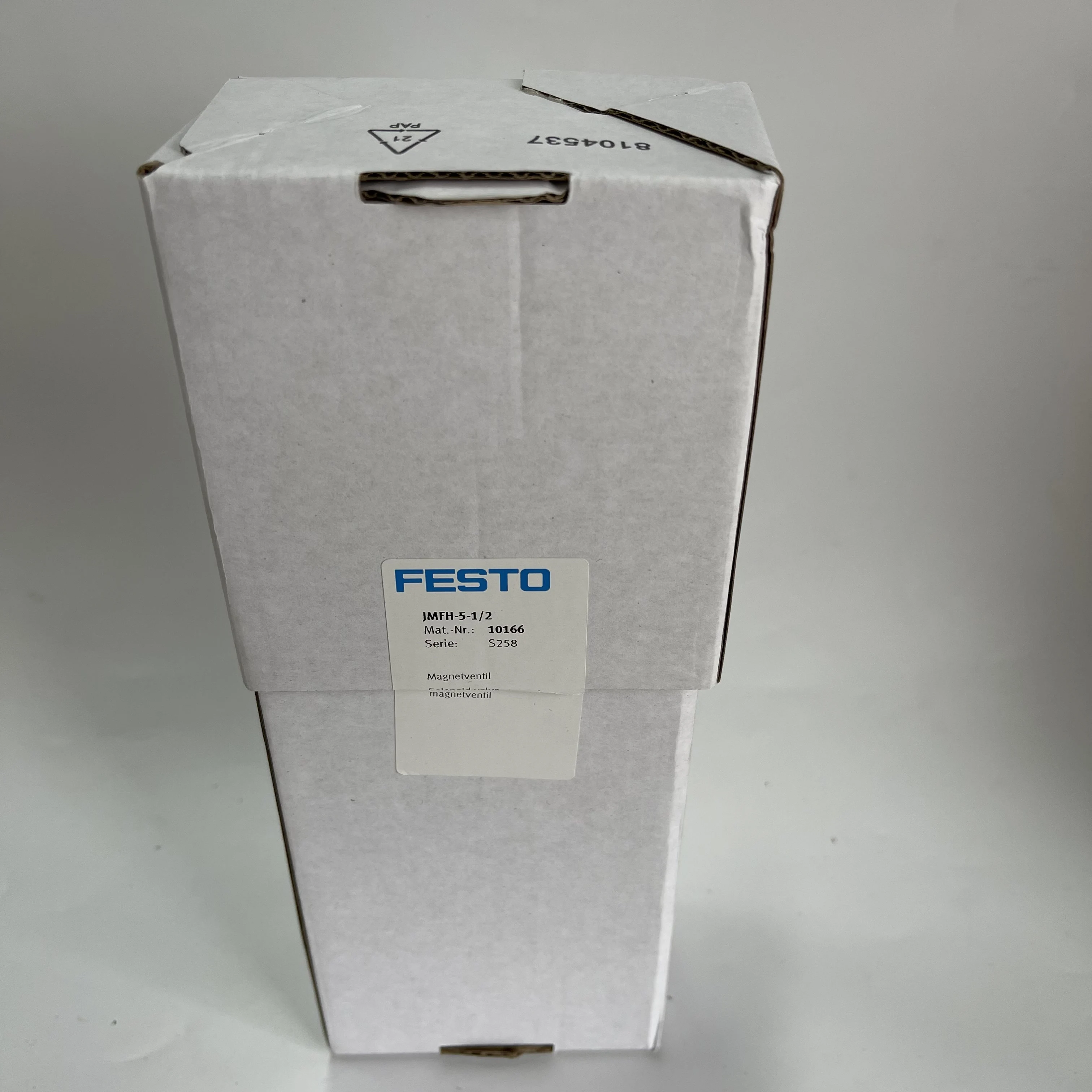 Festo Solenoid Valve JMFH-5-1/2 10166 Festo Solenoid Valve JMFH-5-1/2 10166