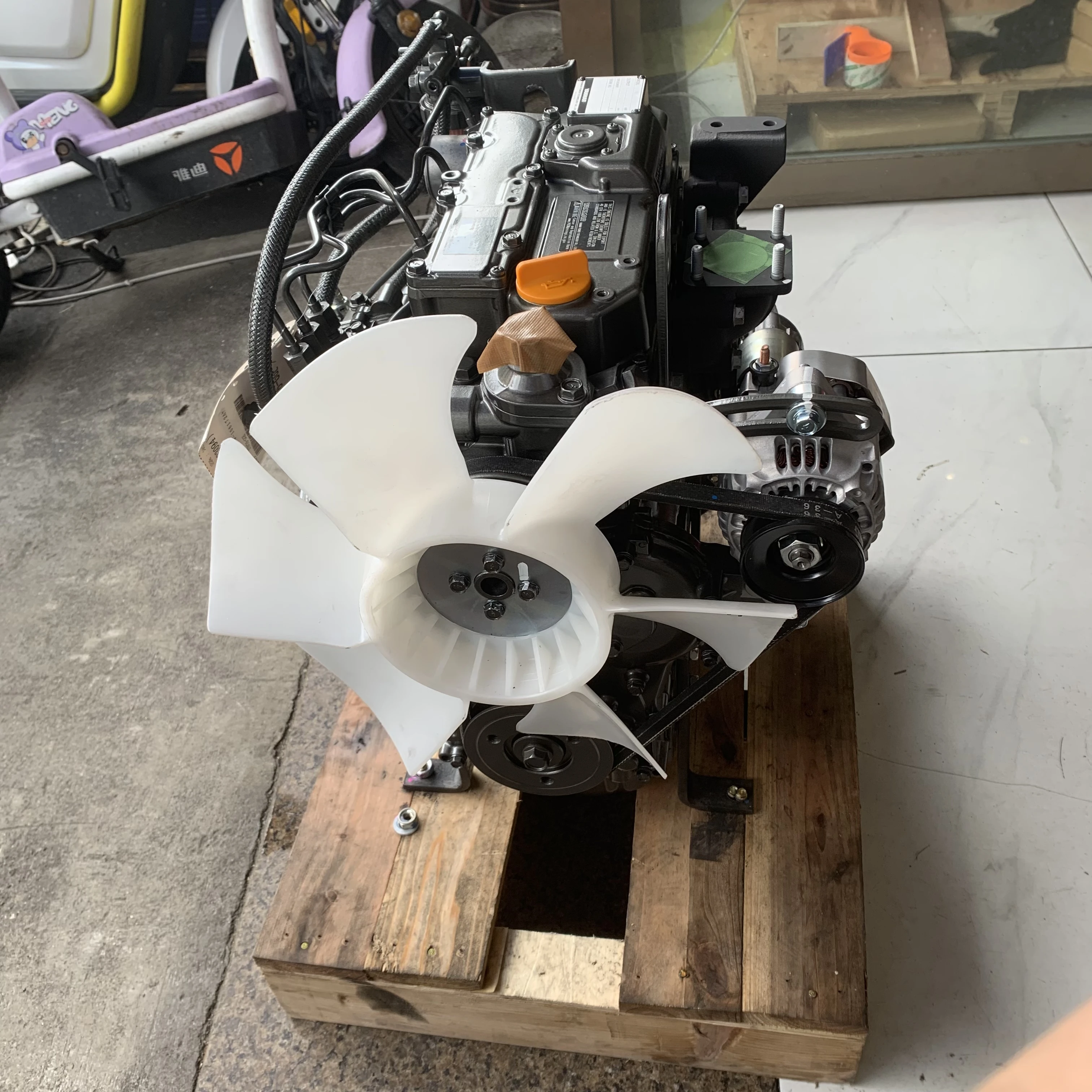 YANMAR N16 農業用エンジン 11馬力 実働 配送可能 YANMAR N16 農業用