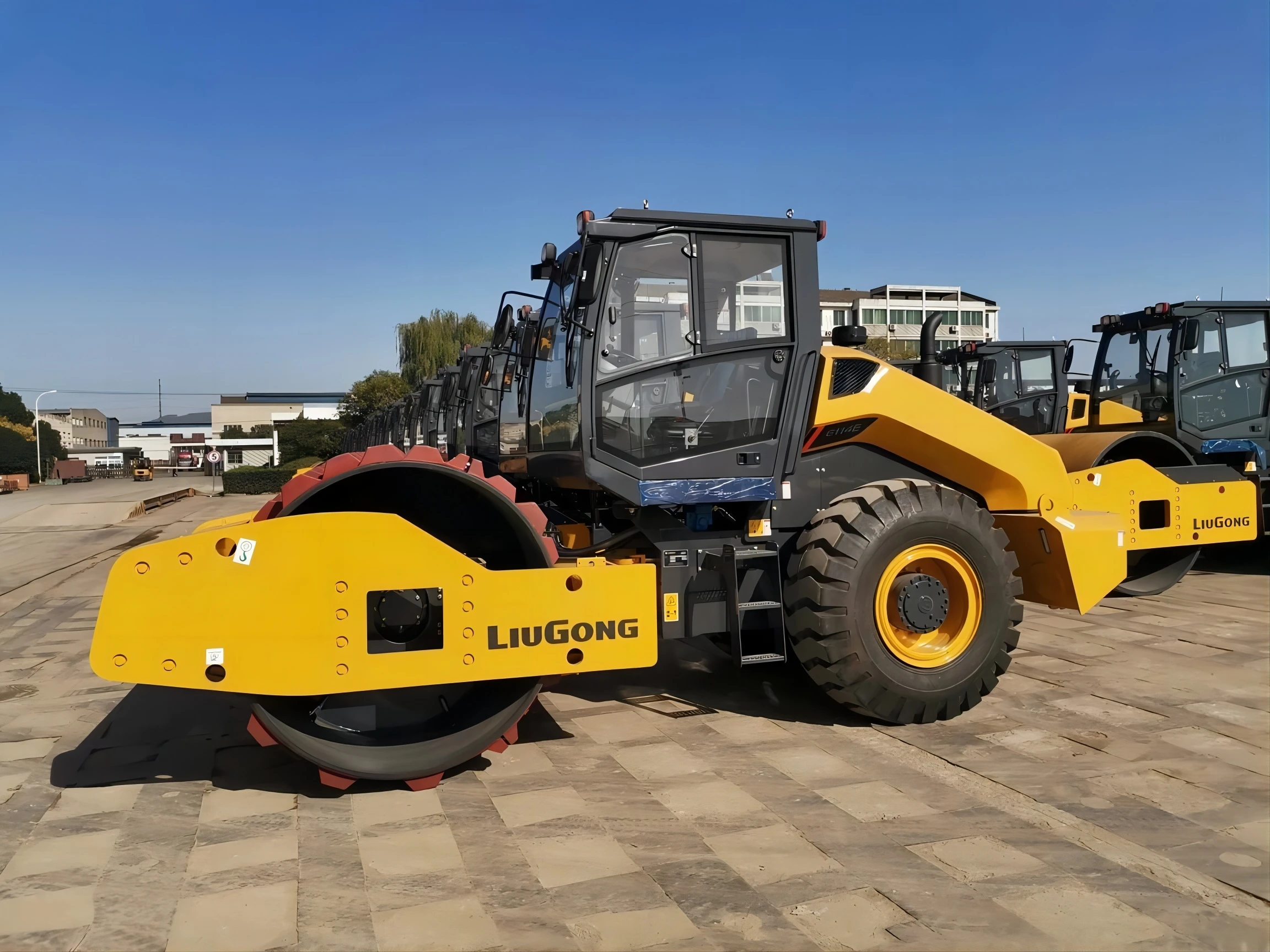 Road Machinery Liugong 6614E 14ton Single Drum Road Roller for Sale