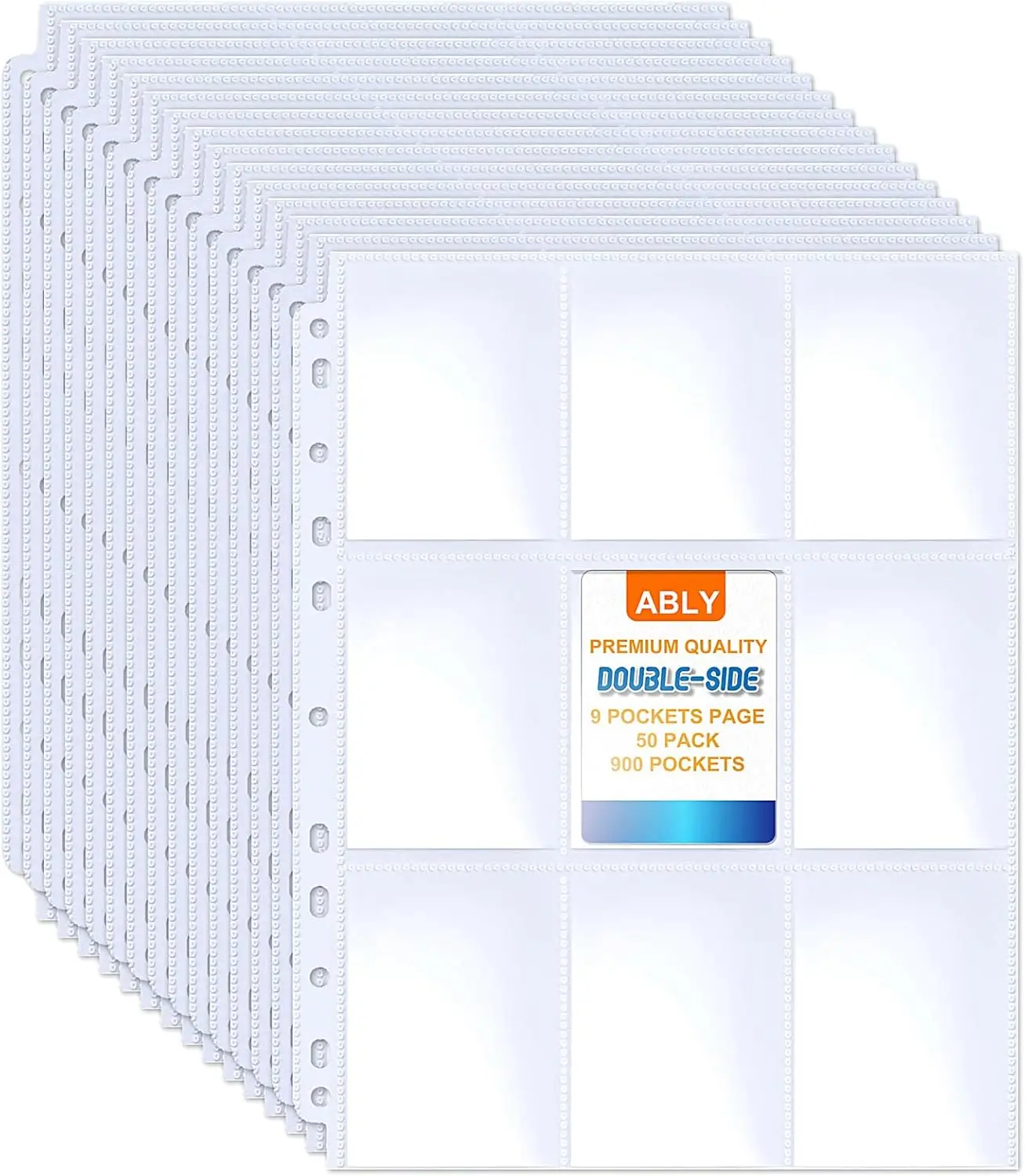 ABLY 900-Pocket Baseball Card Binder Double Side 9-Pocket Trading Card Sleeves 50 Page Protectors for Skylanders Top Filing| Alibaba.com ABLY 900-Pocket Baseball Card Binder Double Side 9-Pocket Trading Card Sleeves 50 Page Protectors for Skylanders Top Filing| Alibaba.com