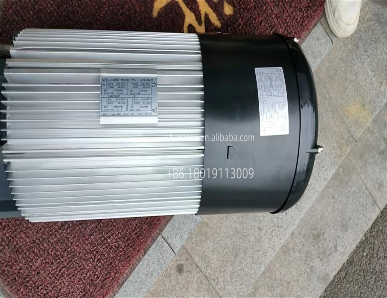  のカップ一対 CRANE Electric Motor MF13X-106N171P85020E-IP55 for Elevators