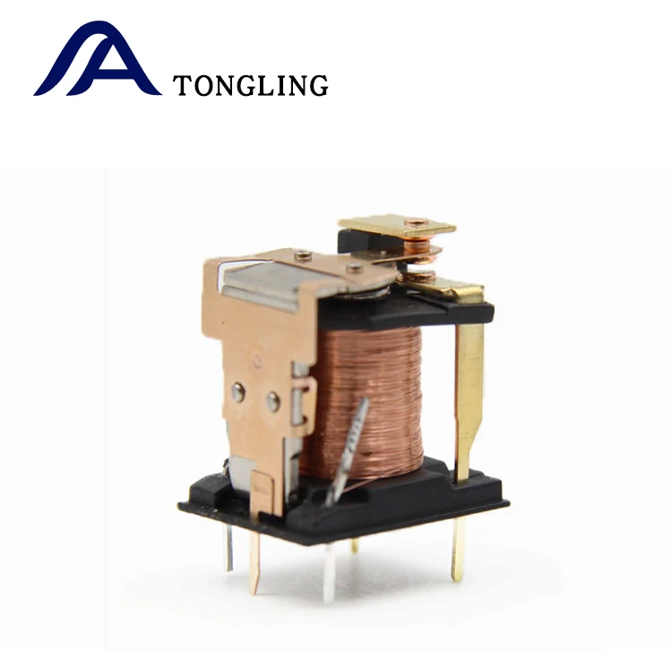 TONGLING JQC-22F 5V 6V 9V 12V 24V 5 Pin Mini Relay 16A 250VAC Load Factory Direct Sale