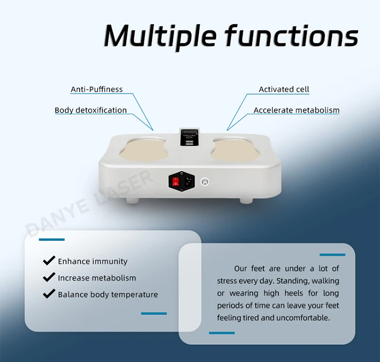 Factory Customized Pemf Terahertz Foot Therapy Massage Products with Effective Therapy for Foot Care