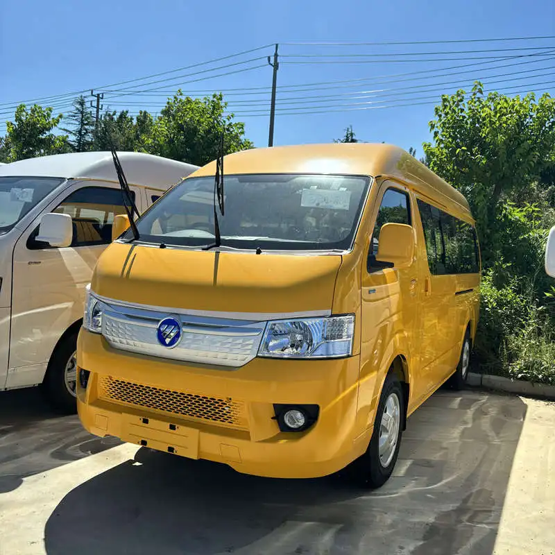 2024 Foton G7 G9 Diesel Van 16 Seat 18 Seats Foton Mini Van Bus Right Hand Drive Foton View CS2 Mini Van