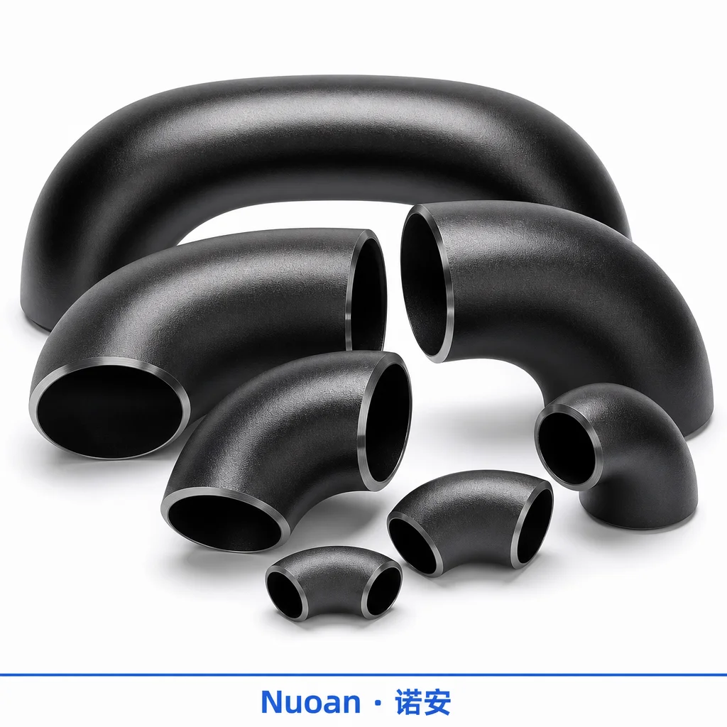 45 90 180度钢管弯头SCH40 SCH80 SCH160黑色无缝焊接弯头
