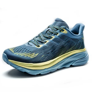 Hot Selling Comfortable Walking Casual Shoes for Men Custom Breathable Men's Running Shoes Chunky Soles Non-slip Men Sneakers