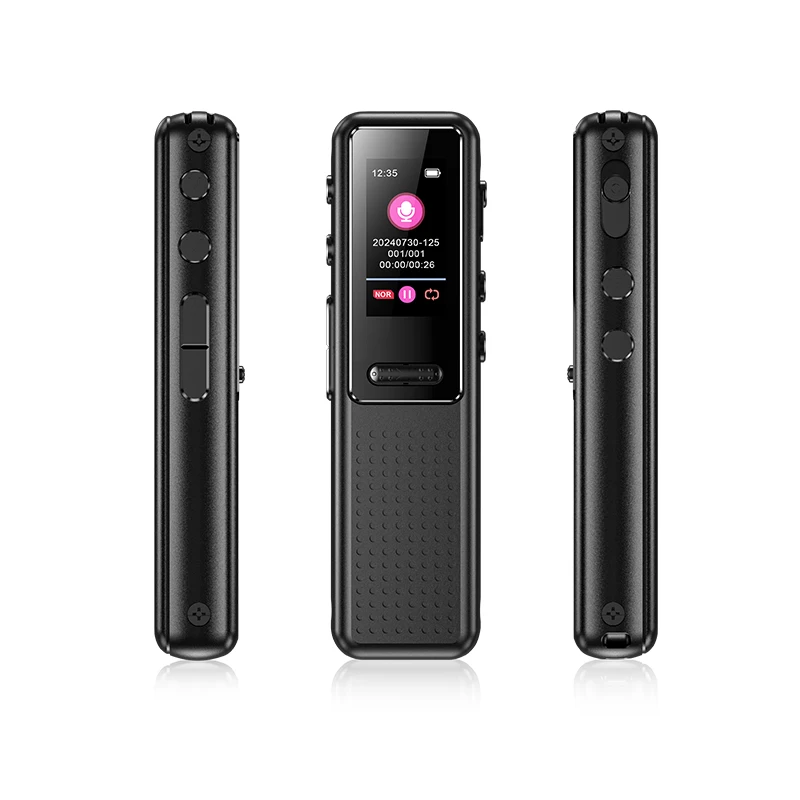 ZD39 Pocket Recording Pen 48KHZ Mini Voice Recorder 1536kbps Audio  Recording Tool for Conference Lecture