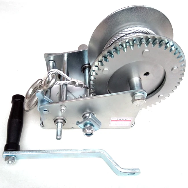 Wendy 1-10 Ton 3000LB Hand Winch with Rope ,hydraulic Winch Manual Winch , Small Hand Winch Manual 12v 24v  Hand Winch