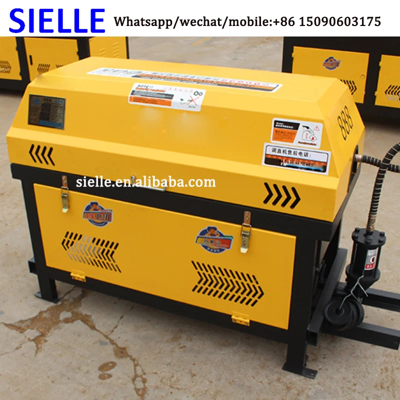 Steel rod bar straightener machine automatic steel wire cutting machine