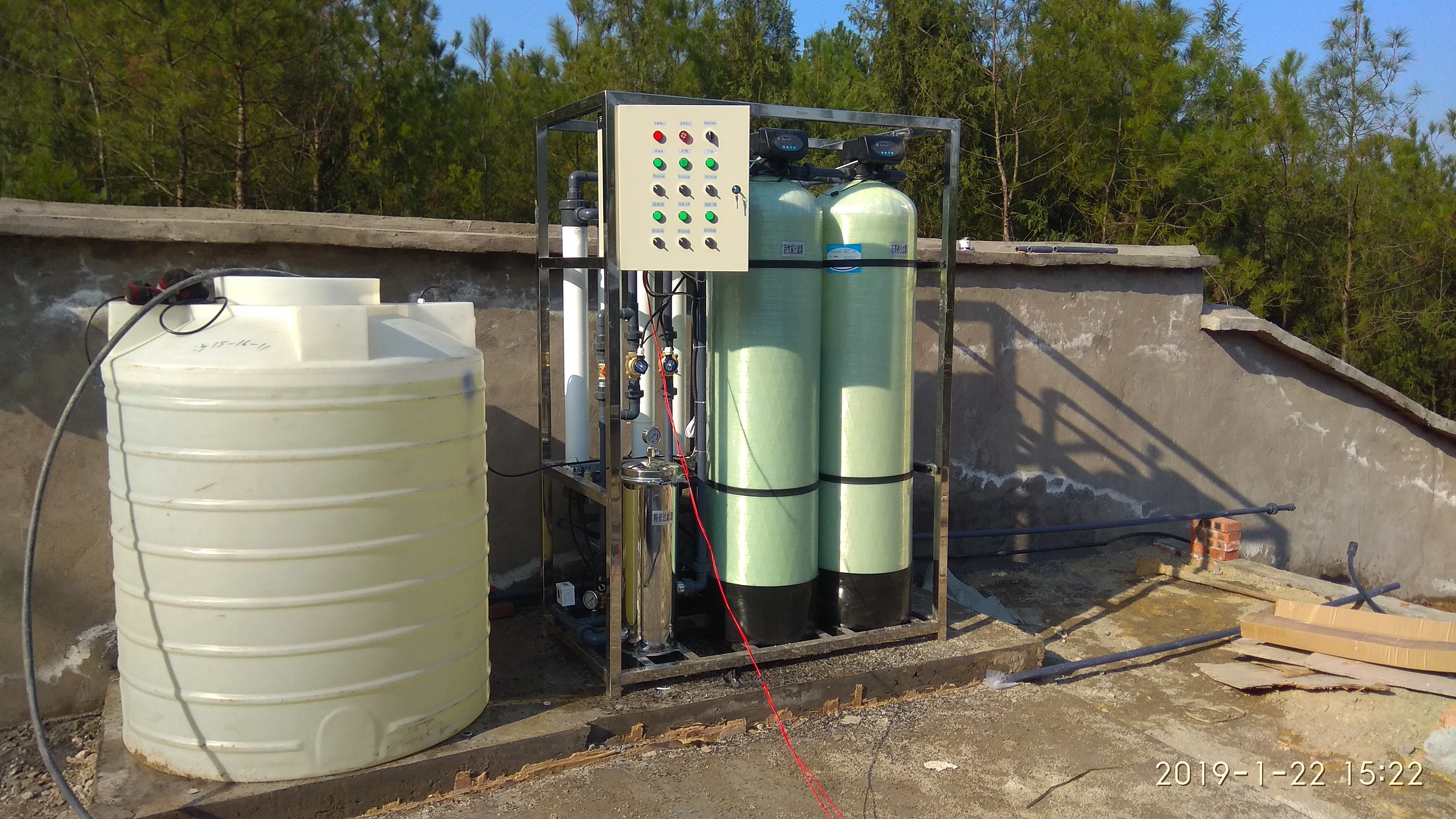 
 Ультрафильтрующая мини-машина для минеральной воды  