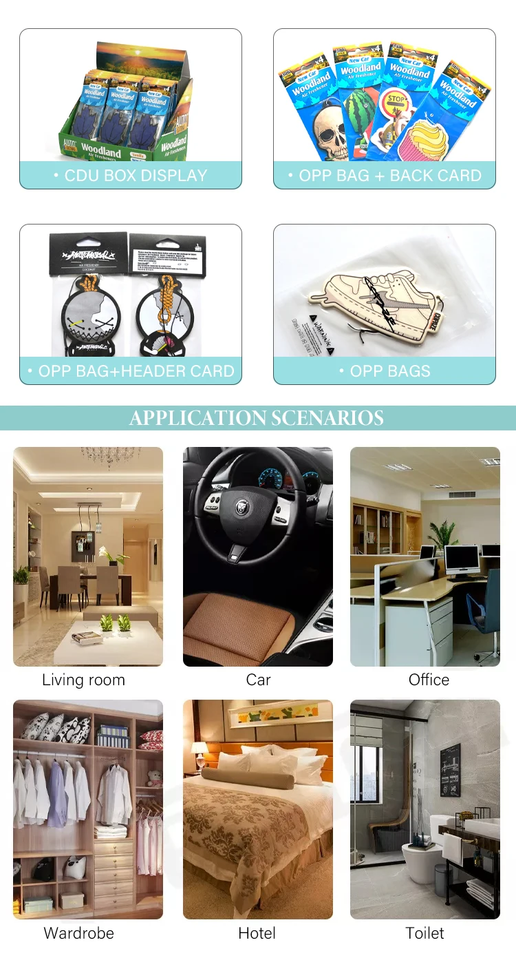 Custom Logo Car Paepr Air Freshener For Car Buy Bulk Hanging Custom