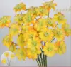 Yellowish 3-stem dendrobium orchid stems