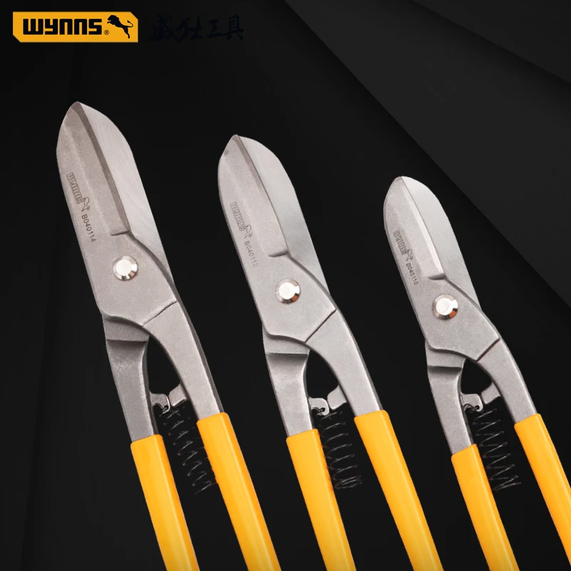 German Style Portable Tin Snip Scissors Cutter Metal Tin Snips Iron Sheet Scissors