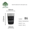 B6: vaso de papel de doble pared de 16 oz