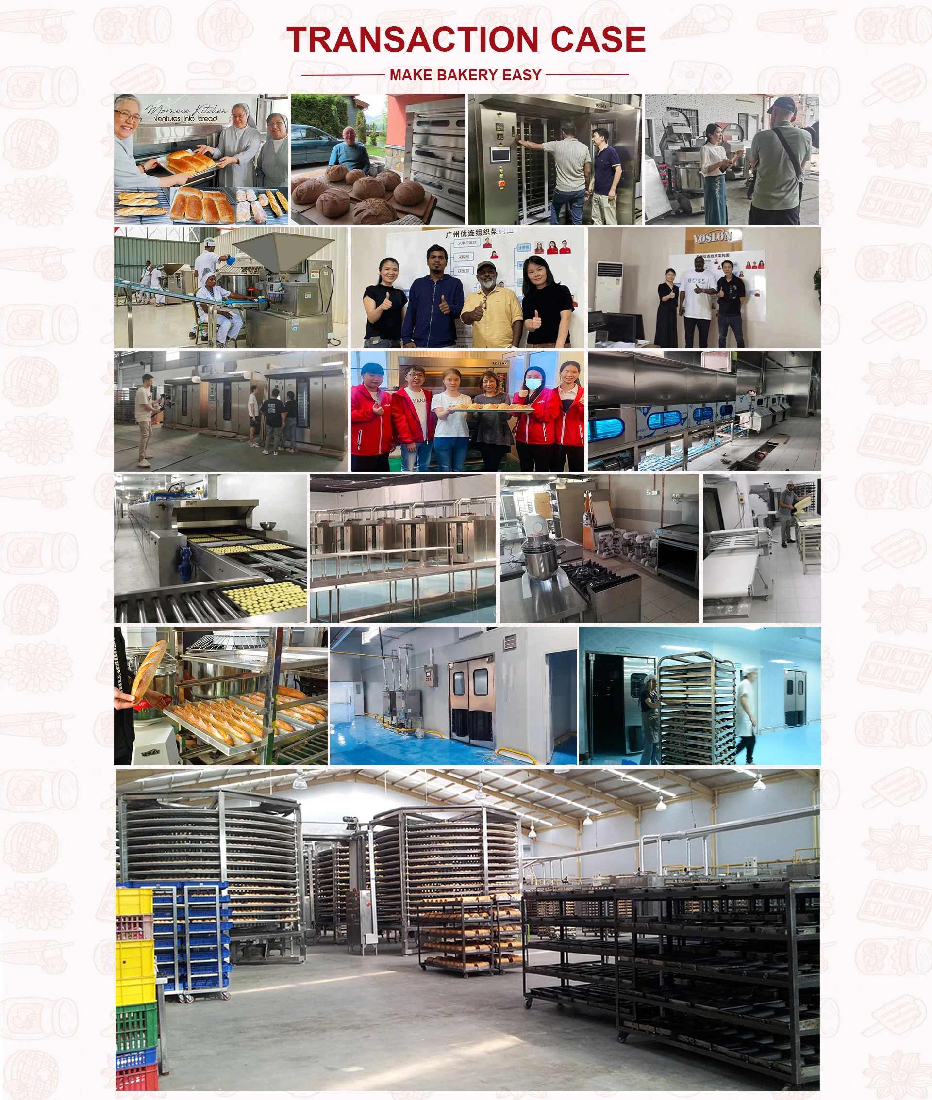 YOSLON Automatic Commercial 5 10 Trays Hot Air Cake Cookie Bread Cake Baking Bakery Machine Restaurant Electric Convection Oven