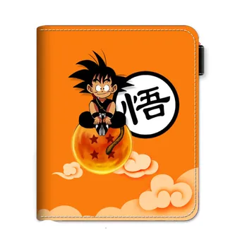 10 Style Anime DragonBall  Zipper Cos Goku Pu Leather Folding Cartoon Student Short Portable Wallet