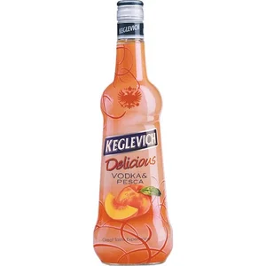 Top Quality High-End Pure Crystal Color Rich Aroma Vodka Keglevich Peach 100Cl - 6 Bottles Per Box