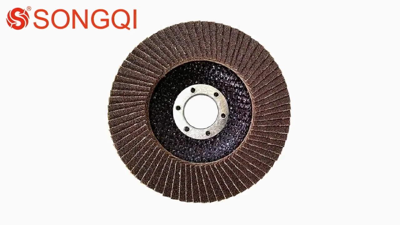 Zirconia Songqi Abrasive Aluminum Oxide Flap Disc Grinding Wheel For