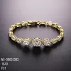 White+14K Gold Plated
