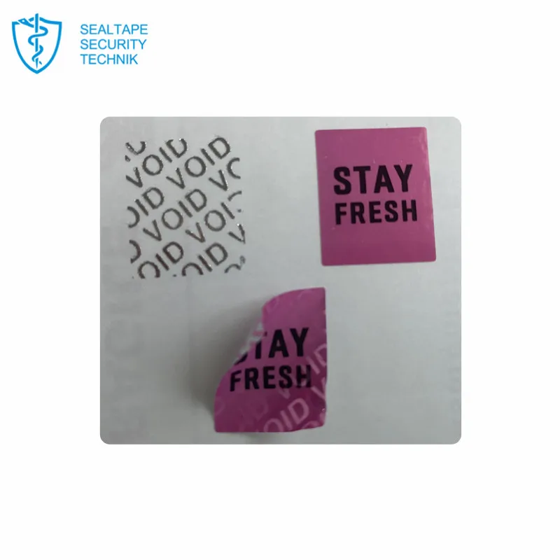 Factory Direct High Quality Evident Ps5 Warranty Total Transfer Sticker Warning Label Stickers for Candkes
