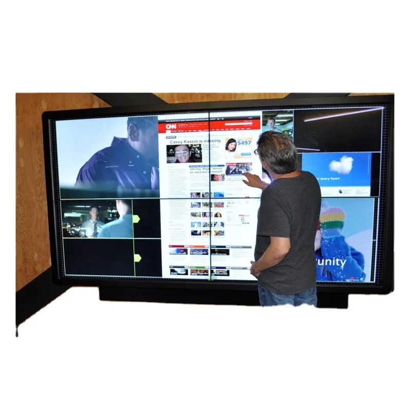 
 Бесшовная LTI550HN11 LTI460HN11 ЖК-контроллером видеодисплея рекламы видеостены дисплей монитор  