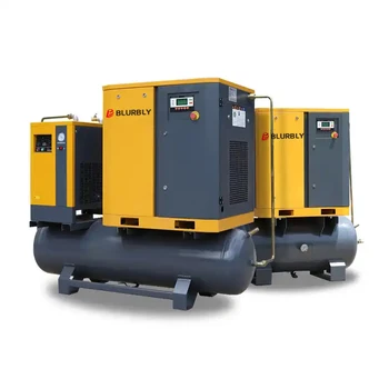 Professional low price general industrial single phase 7.5kw all in one 4 in 1 air compressor 300 liter