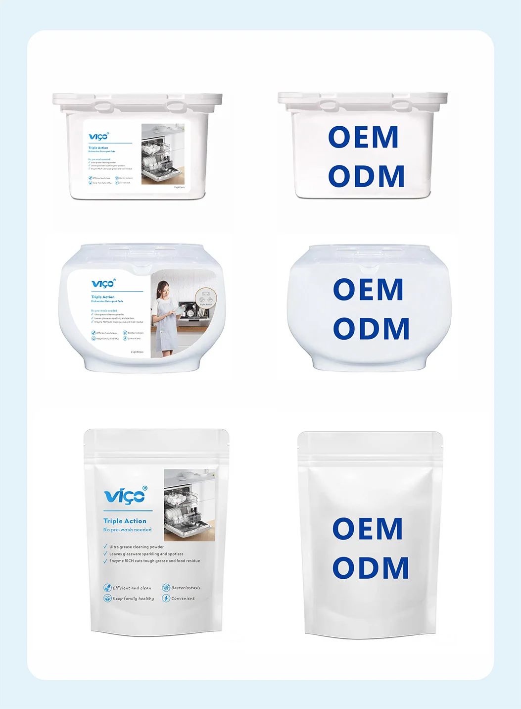 Dishwasher Capsules Liquid Cleaning Ball Dishwashing Oil Stains Removal