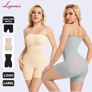 Wholesale Strapless Shapers Slimming Shapewear With Straps  Hips and Butt Seamless Shapers for Women Full Body Shapewear