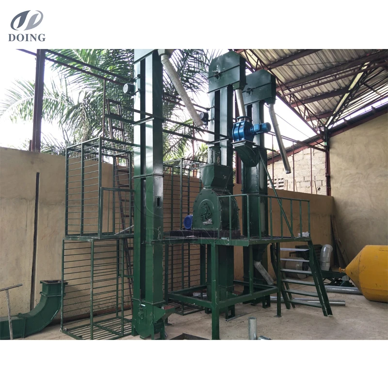 New Model Cyclone Separation Palm Kernel Cracker and Shell Separator
