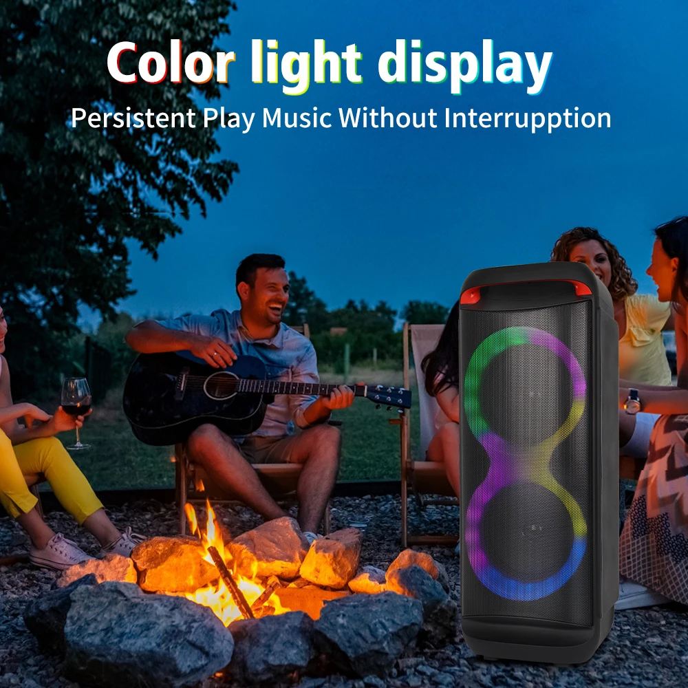 Sing-e ZQS8288 8-Inch Wireless Party DJ Speaker - Super Bass