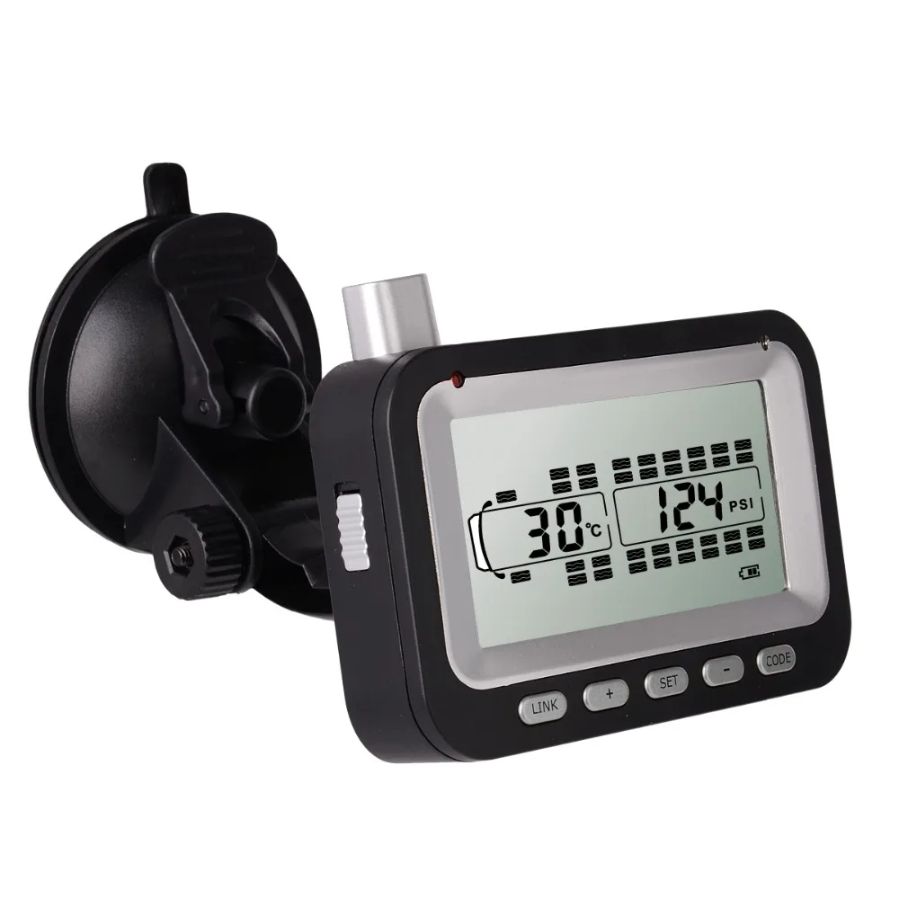 Pre-programmed Sensors FCC Certification All Time Display Semi-trucks Tyre Pressure Monitoring System