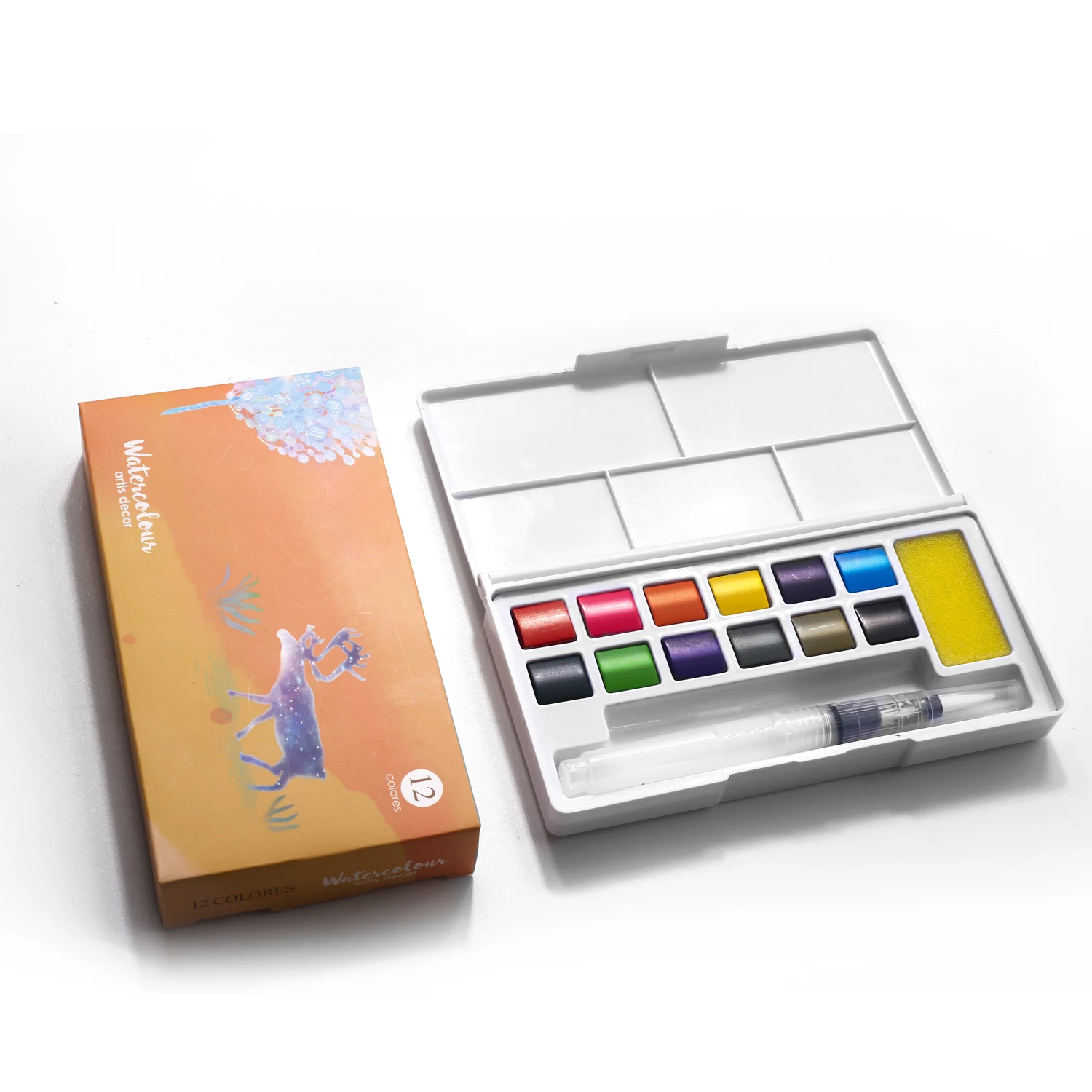 Watercolor Travel Art Set - 34pc – Colour Block