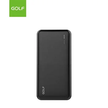 GOLF Factory Price OEM Power Bank Lithium Mobile Battery Phone Charger Customized Large Capacity Portable 20000mah Power Banks