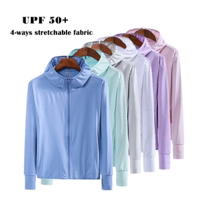 2026 Unisex UV UPF 50+ Summer Jacket Sun Protection Clothing for Running & Cycling Stand Collar Thin Coated Men's Cycling Jacket