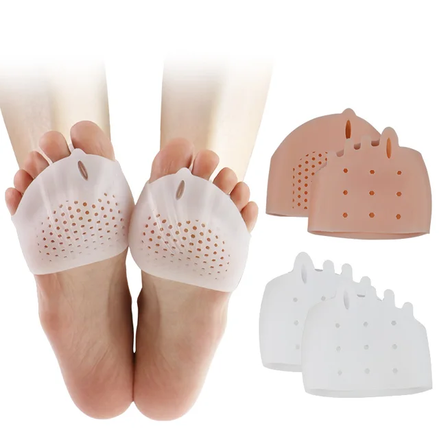 Soft Gel Bunion Corrector Cushion Metatarsal Pads Five Finger Separator Toe Socks