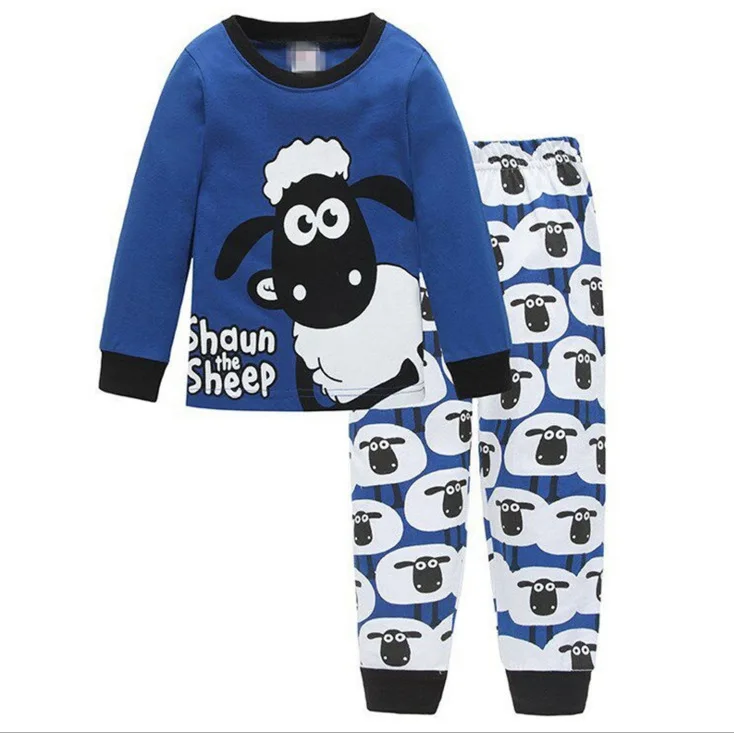 Family Feeling Striped Boys Girls 2 Piece Christmas Pajamas Set 100% Cotton Pjs 