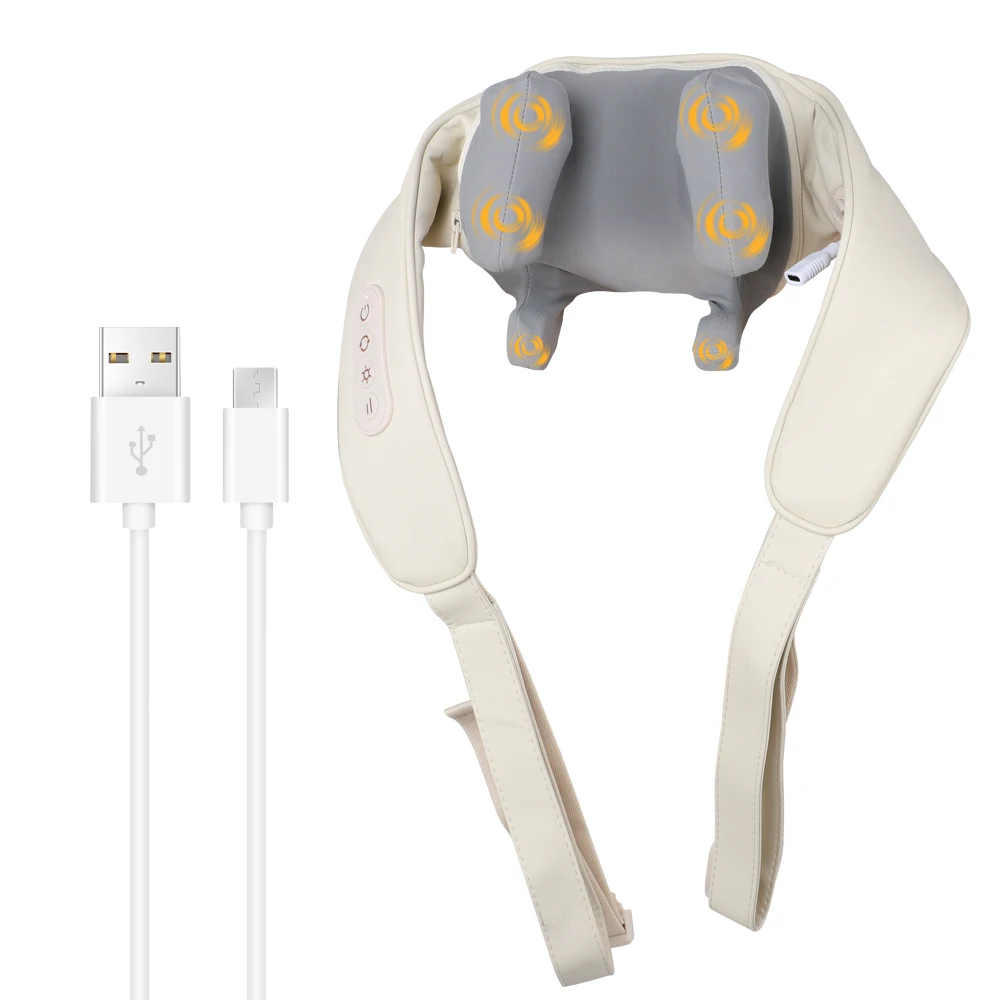 Heating Kneading Tapping Massager Neck Massager Healing Hands Neck Massage