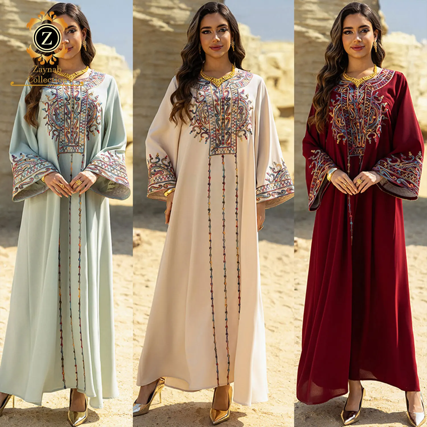 Wholesale Zaynab Turkey Abaya Designs - Modest & Stylish