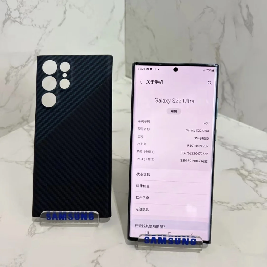 Second Hand Mobile Phones Used 6.8inch Spen Android 5g For Samsung