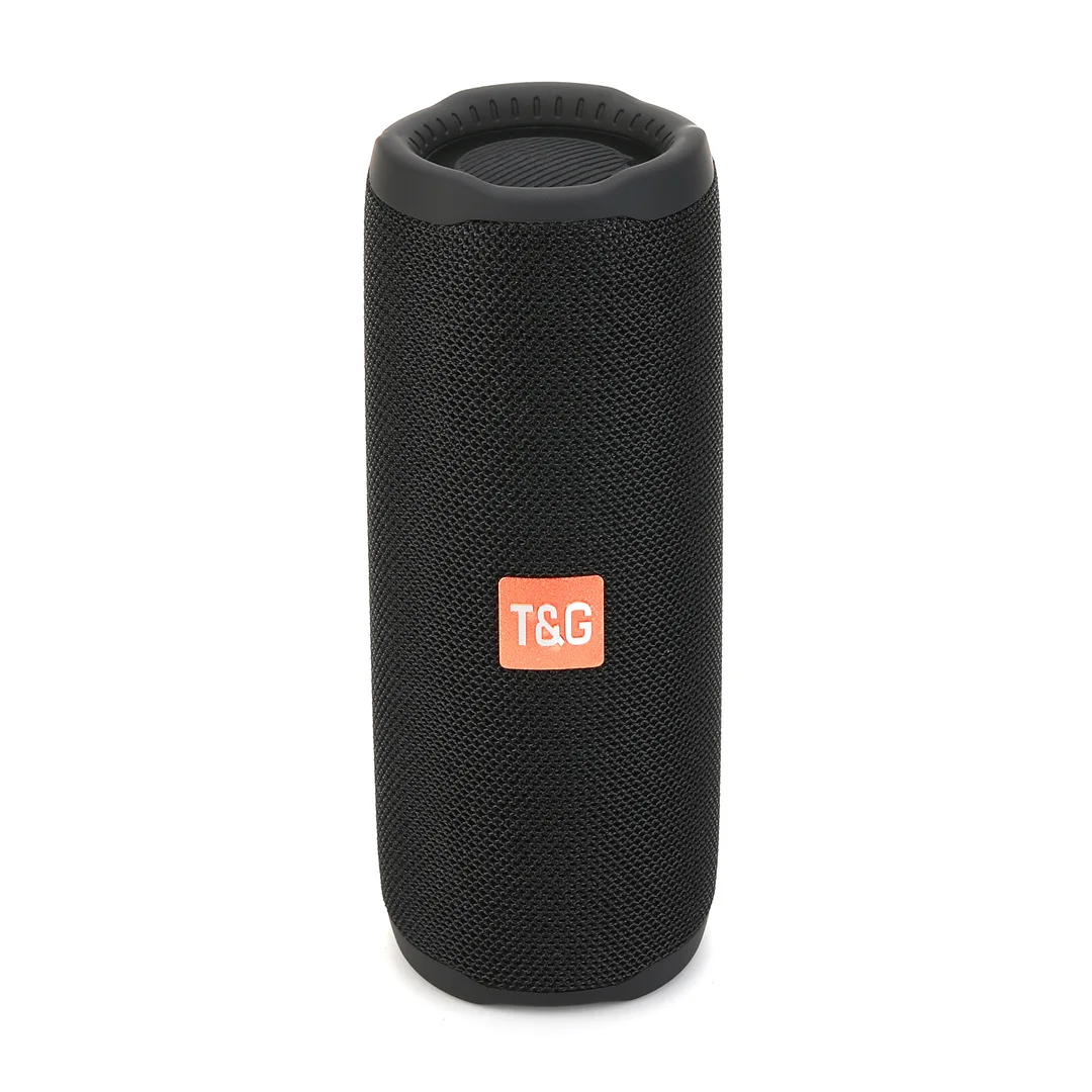Caixa de Som Bluetooth Estéreo com Graves Potentes, Portátil, À Prova D'água, 10W, LED RGB, TG-365, Bateria 1200mAh, Suporte...