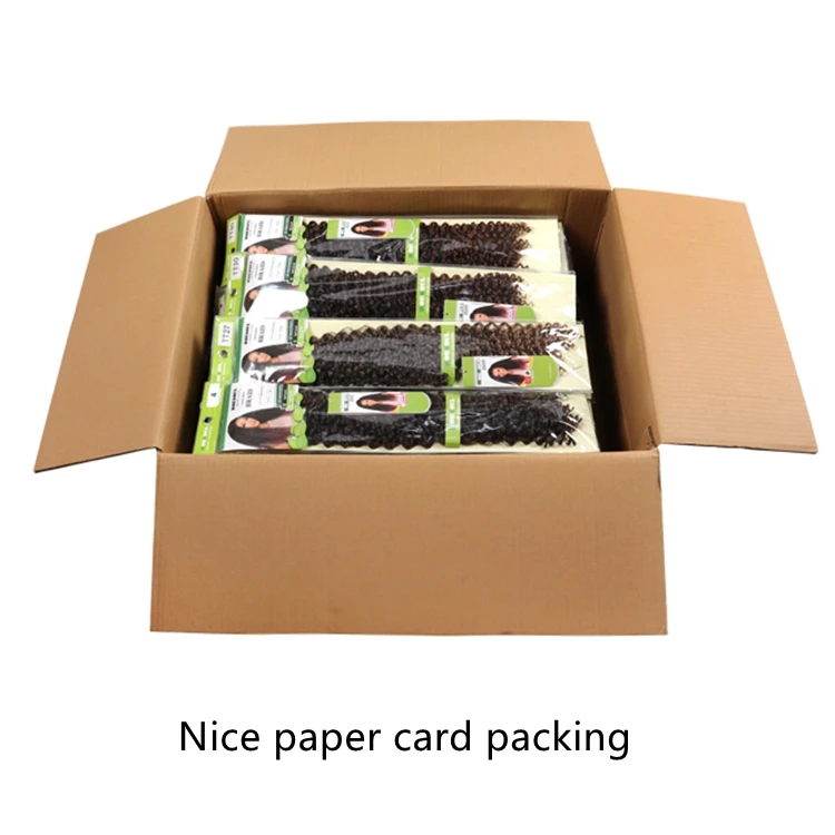 Large Stock Synthetic Water Wave Braiding Hair 22inch Flame Retardant