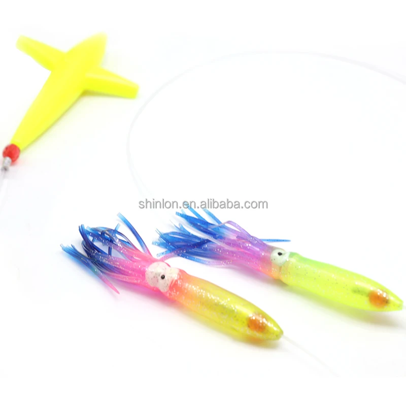 36 Inch Game Fishing Teaser Titanium Bluefin Tuna Mahi Wahoo Marlin Spreader Bar Bird Bar