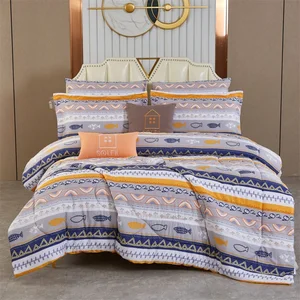 KOSMOS Made in China 100% Cotton Kids Printed Duvet Cover Set