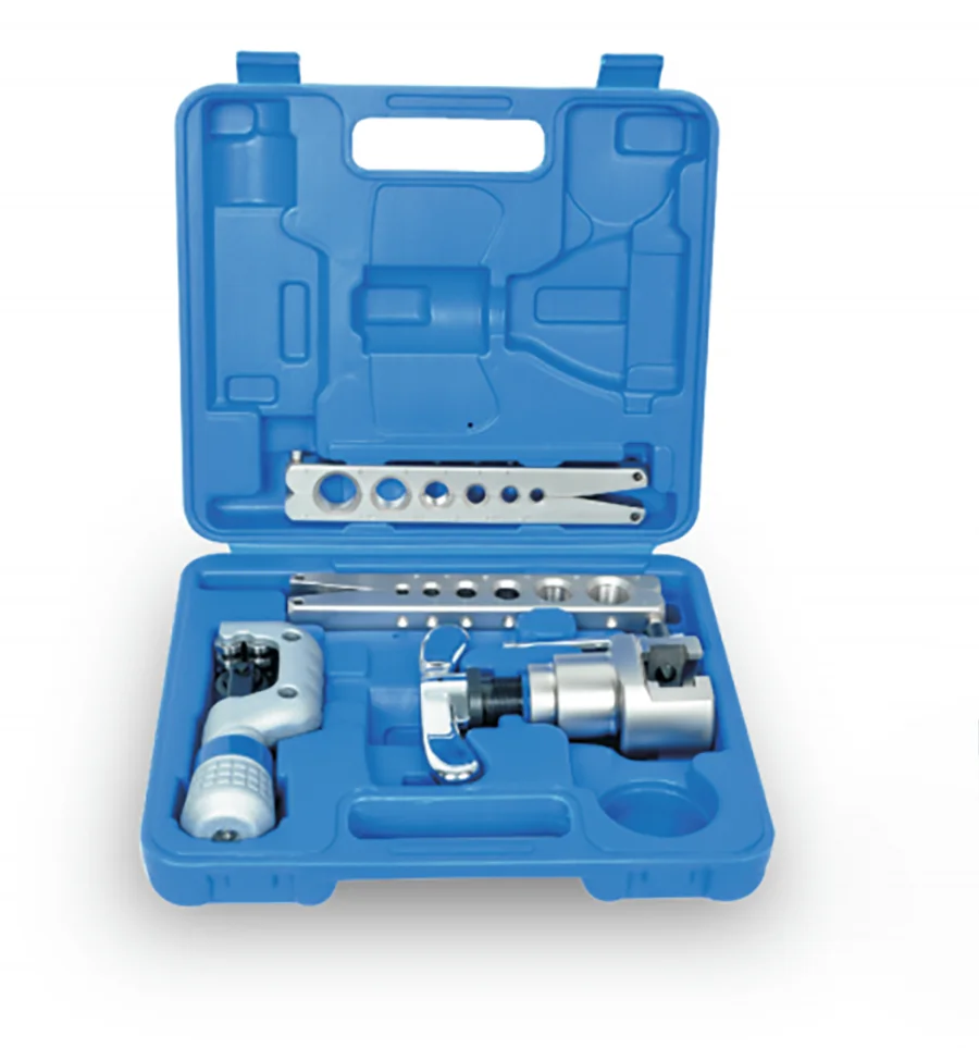China Industrial Grade Heavy Duty Alloy Air Conditioner Service Hand Tools Kit Including Flair Swaging Tool in Various Sizes